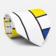 Mondrian II Minimalist De Stijl Modern Art Design Slips (Rullad)