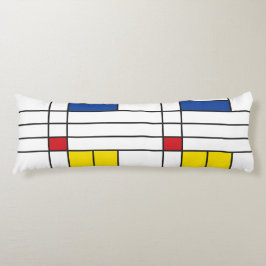 Mondrian II Minimalistisk De Stijl Modern Konst De Kroppskudde