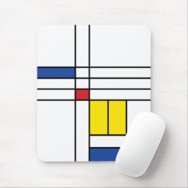 Mondrian II Minimalistisk De Stijl Modern Konst De Musmatta