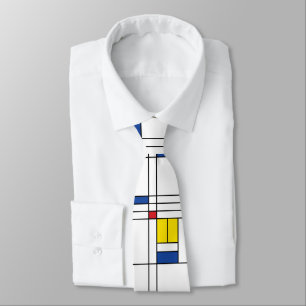 Mondrian II Minimalistisk De Stijl Modern Konst De Slips