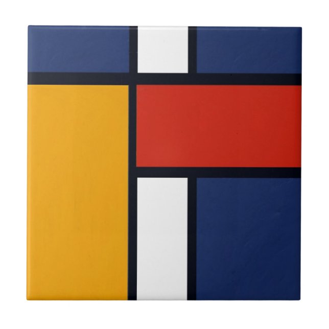 Mondrian Kakelplatta (Framsidan)