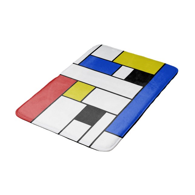Mondrian Lines Medium Badrumsmattor (Vinklad)