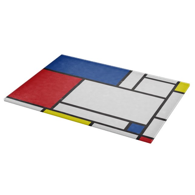 Mondrian Minimalist Geometric De Stijl Modern Art (Hörn)