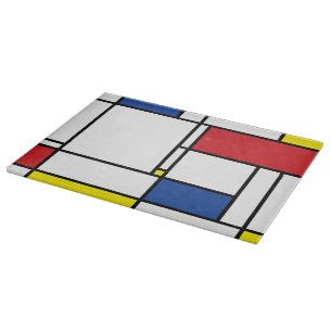 Mondrian Minimalist Geometric De Stijl Modern Art