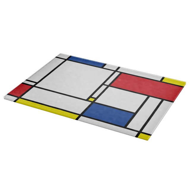Mondrian Minimalistisk Geometrisk De Stijl Modern  (Hörn)