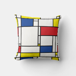 Mondrian Minimalistisk Geometrisk De Stijl Modern Kudde
