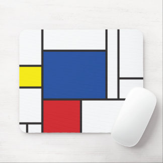 Mondrian Minimalistisk Geometrisk De Stijl Modern  Musmatta