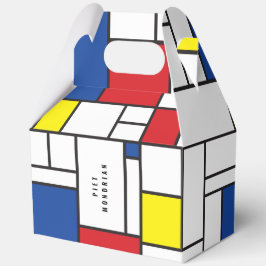 Mondrian Minimalistisk Geometrisk De Stijl Modern Presentaskar