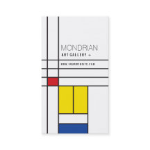 Mondrian Modern Art De Stijl-minimalistisk Abstrak