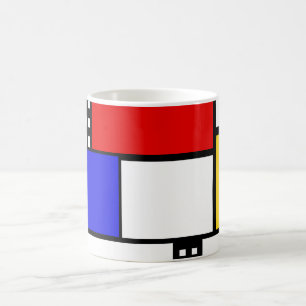 Mondrian mugg