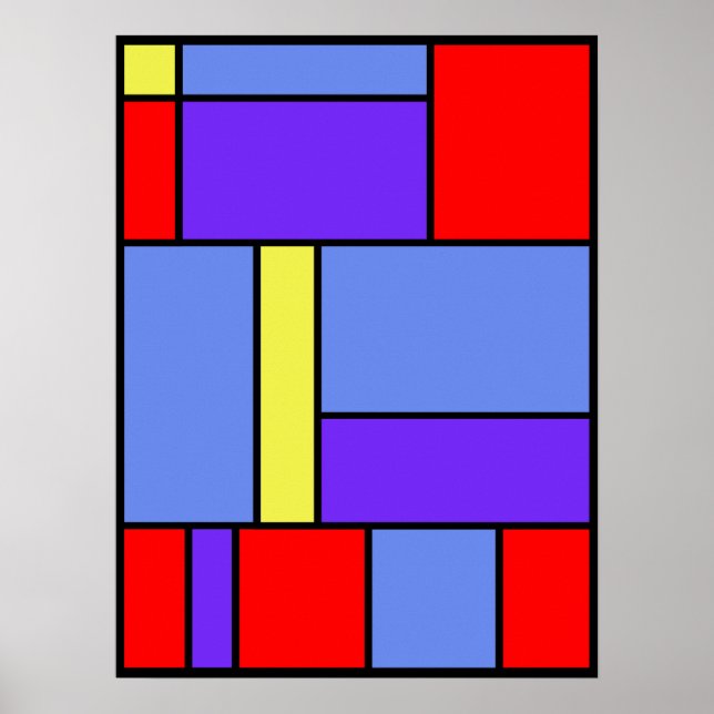 Mondrian nr 482 poster (Framsidan)