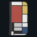 Mondrian Painting Red Flygplan Gult Black Grått Bl Galaxy S4 Plånbok<br><div class="desc">Sammansättningen med Large Red Flygplan, Gult, Black, Grått och Blue Piet Mondrian började skapa de slutgiltiga abstrakterna på 1920-talet, som han är bäst känd för. Han höll paletten begränsad till vit, svart och grått utöver de tre primära färg, rött, gult och blått. Hans sammansättningar är uppbyggda av tjockt, svart vågrät...</div>