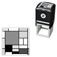 Mondrian Painting Red Flygplan Gult Black Grått Bl