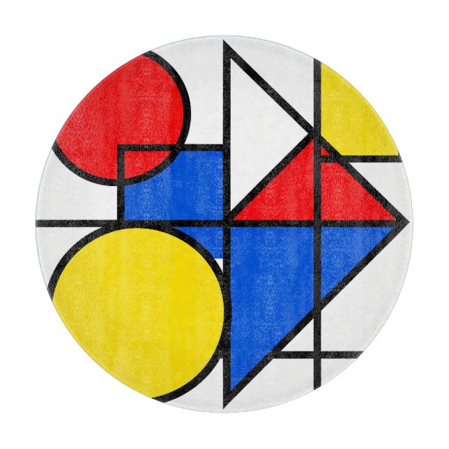 Mondrian Primärfärgs komposition (Framsidan)