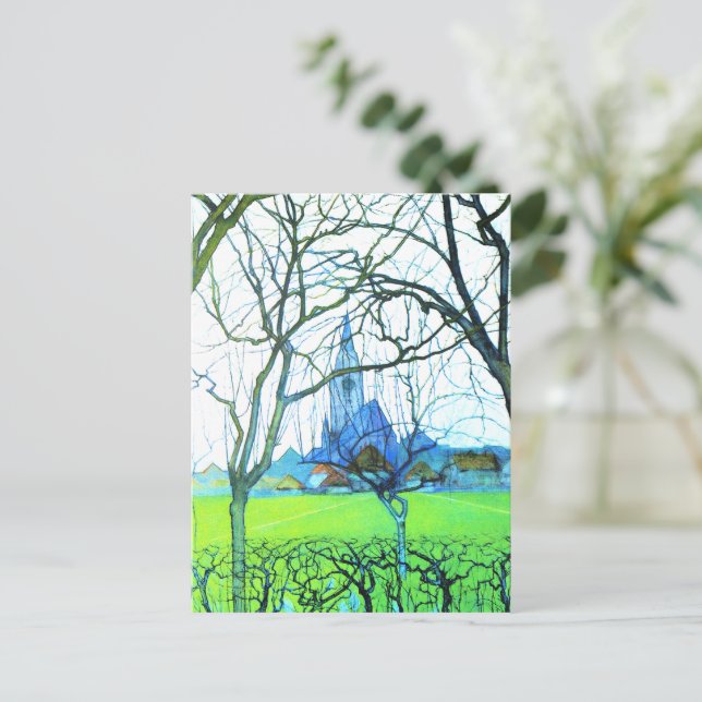 Mondrian - S:t Jacobs kyrka av Piet Mondrian Vykort (Stående Fram)