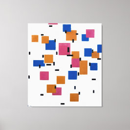 MONDRIAN - SAMMANSÄTTNING I FÄRG A - 1917 - CANVASTRYCK