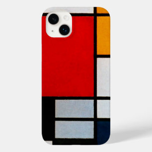 Mondrian - Sammansättning med stor röd Flygplan