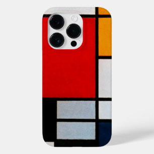 Mondrian - Sammansättning med stor röd Flygplan