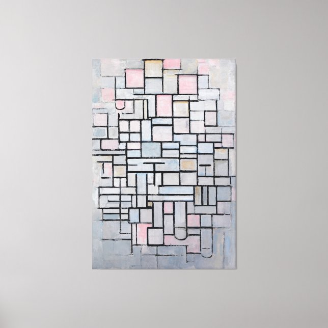 MONDRIAN - SAMMANSÄTTNING nr IV SAMMANSÄTTNING 6 - Canvastryck (Framsida)