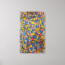 MONDRIAN - SAMMANSÄTTNING (sammansättning) - 1916 Canvastryck