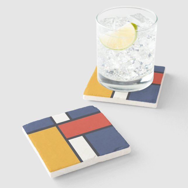 Mondrian Stenunderlägg (Sidan)