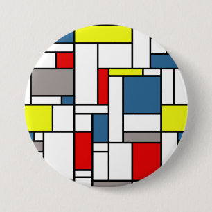 Mondrian stil design knapp