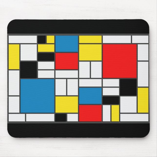 Mondrian Stil Musmatta (Framsidan)