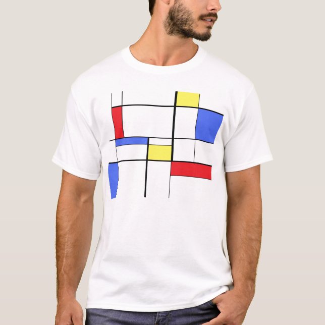 mondrian t shirt (Framsida)