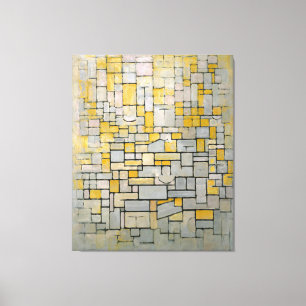 MONDRIAN - TABLEAU No. I COMP. Jag kommer. 7-1914  Canvastryck