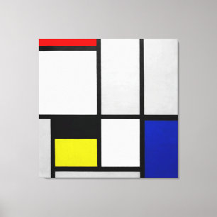 MONDRIAN - TABLEAU No. III - 1922-1925 - De Stijl Canvastryck