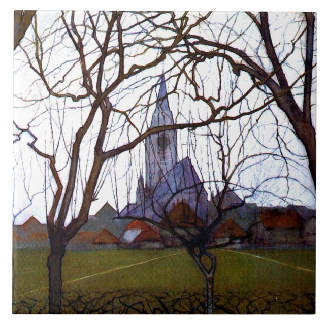 Mondrian - Village Church Kakelplatta (Framsidan)
