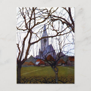 Mondrian - Village Church Vykort