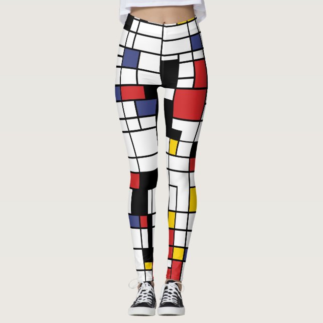 Mondrianesque Leggings (Framsida)