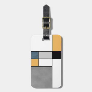 Mondriansk inspiration bagagebricka