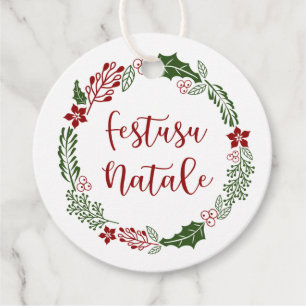 Monégasque Monaco God jul, Anpassningsbar Gåvor Etiketter