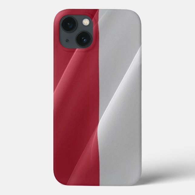 Monegasque wave Flagga - (Baksida)