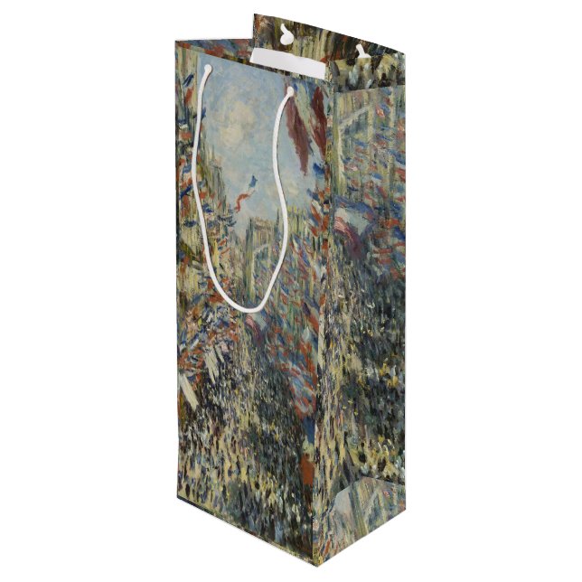 Monet 1878 Rue Montorgueil i Paris (Baksidan Vinklad)