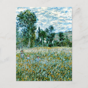 Monet - A Meadow Vykort