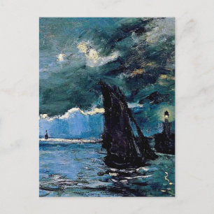 Monet A Sjölandskap Shipping Vykort