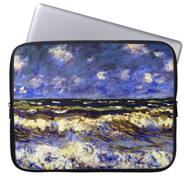 Monet - A Stormy Sea Laptop Sleeve (Framsidan)