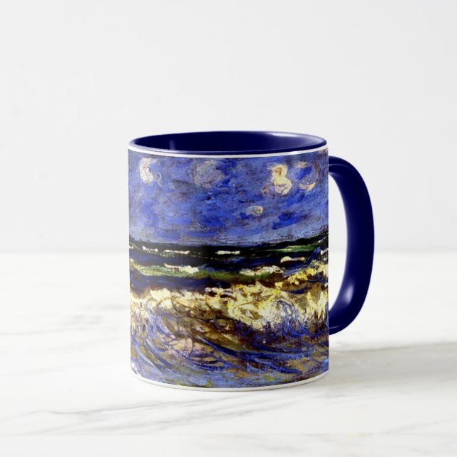 Monet - A Stormy Sea Mugg (Framsida höger)