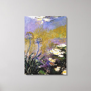 Monet-Agapanthus, 1914-1917 Canvastryck