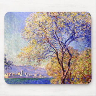 Monet - Antibes Seen från Salis Gardens. Musmatta