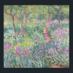 Monet är konstnären i Giverny Poster<br><div class="desc">Konstnärens trädgård i Giverny av Claude Monet (1900).</div>