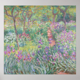 Monet är konstnären i Giverny Poster
