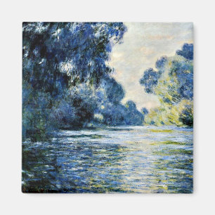 Monet - Arm i Seine vid Giverny Magnet