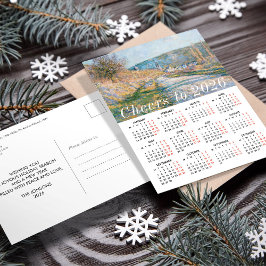Monet Art Painting Calendar 2026 Cheers Education Helg Vykort