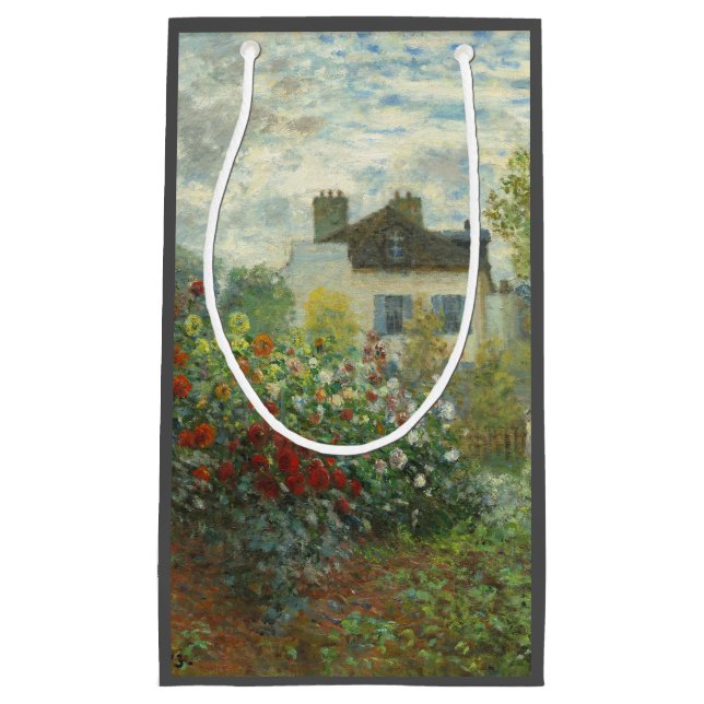 Monet Artists Garden in Argenteuil Painting (Framsidan)