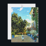 Monet - Artists House i Argentina Kort<br><div class="desc">Claude Monets berömd,  Artists hus i Argentina.</div>