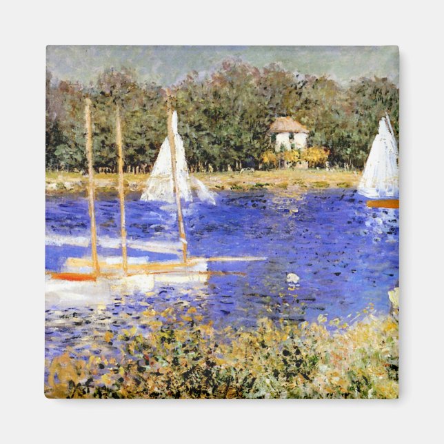 Monet - bäckenet i Argentina Magnet (Framsidan)